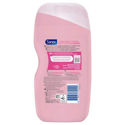 Sanex Skin Therapy Anti-Dryness Shower Gel Body Wash