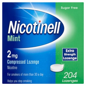 Nicotinell Mint Nicotine Lozenge Stop Smoking Aid Pieces 1mg x204