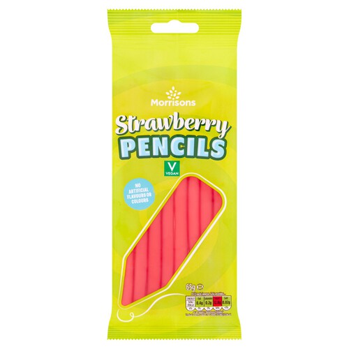 Morrisons Strawberry Pencils