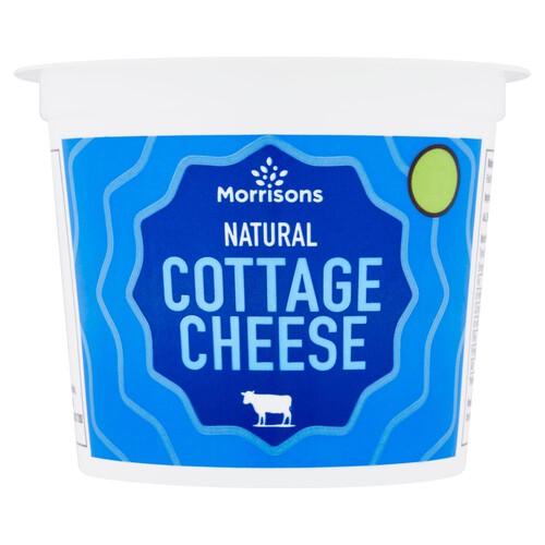 Morrisons Natural Full Fat Cottage Cheese