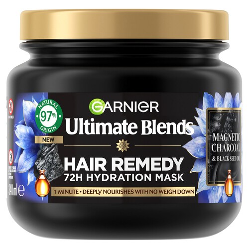 Ultimate Blends Charcoal Hair Remedy Mask 