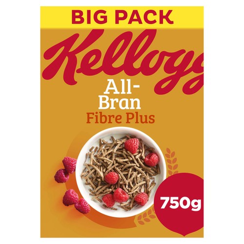 Kellogg's All-Bran Fibre Plus Breakfast Cereal 750g
