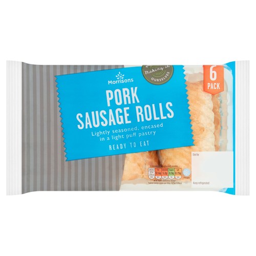 Morrisons fresh bake pork sausage rolls