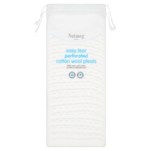 Nutmeg cotton wool pleat