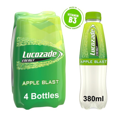 Lucozade Energy Drink Apple Blast