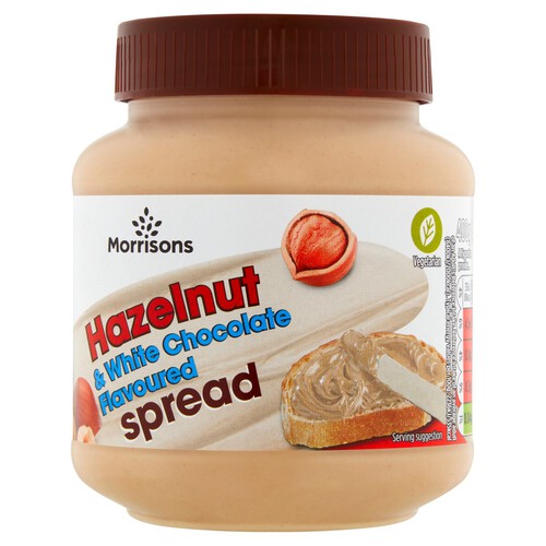 Morrisons White Chocolate & Hazelnut Spread 