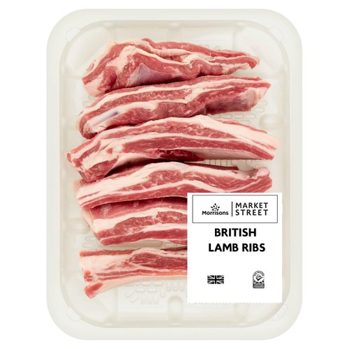 Morrisons British Spring Lamb Ribs