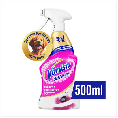 Vanish Gold Carpet & Upholstery Cleaner Spray
