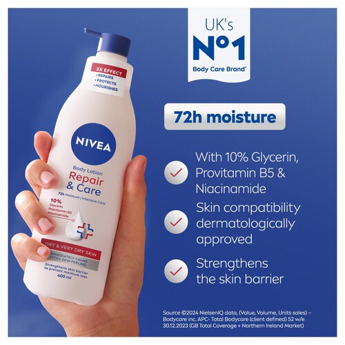 NIVEA Repair and Care Body Lotion for Very Dry Skin