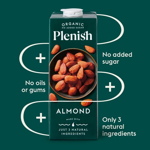 Plenish Organic Almond 1L