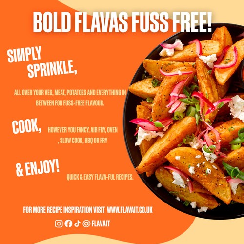 Flava It Tasty Sides Full Flava Seasoning 35g