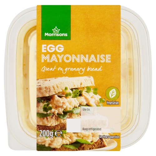 Morrisons egg mayonnaise sandwich filler