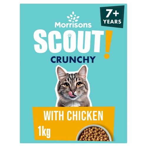 Morrisons Senior Cat Food Box Chicken Turkey & Rice 