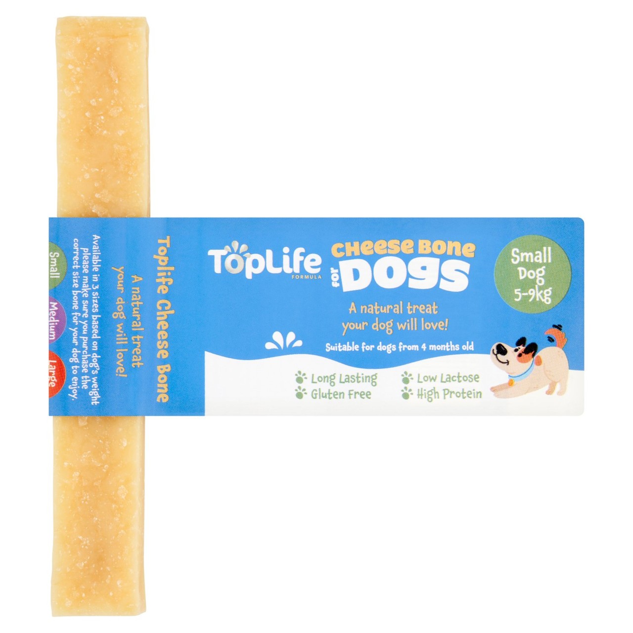 Toplife Cheese Bones For Dogs Small