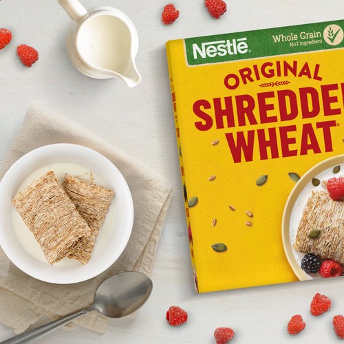 Nestle Shredded Wheat Original Cereal 16 Biscuits 360g