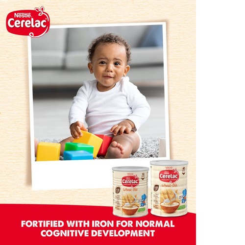 Cerelac Infant Cereals With Milk Wheat 6+ Months 1kg