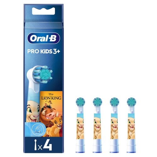 Oral-B Kids Lion King Power Toothbrush Refill Heads Age 3+