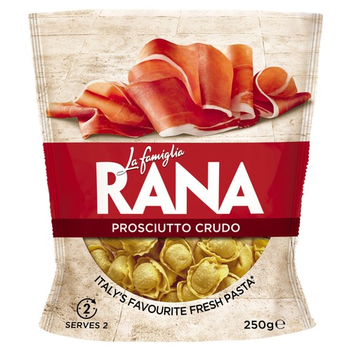 La Famiglia Rana Prosciutto Crudo Cappelletti 250G