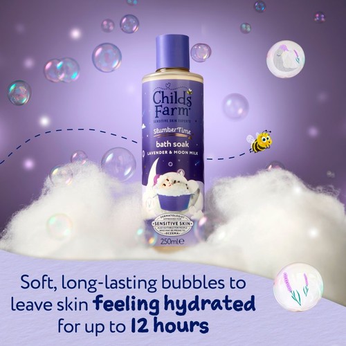Childs Farm Slumbertime Bath Soak Lavender & Moon Milk