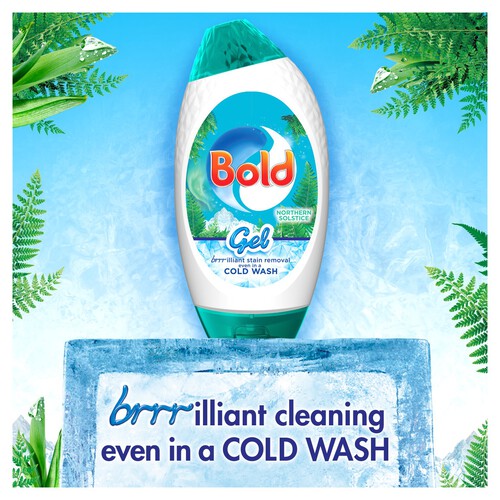 Bold 2in1 Laundry Washing Liquid Gel Northern Solstice 40 Washes 