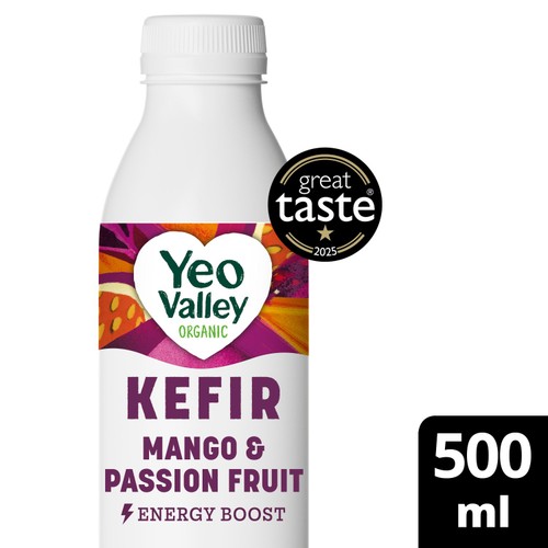 Yeo Valley Organic Kefir Mango & Passion Fruit 