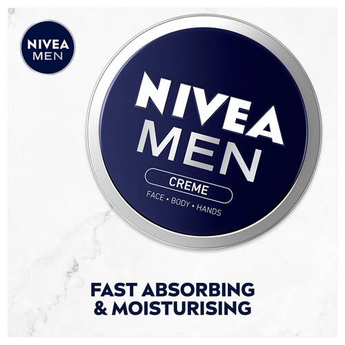 NIVEA MEN Creme Moisturiser for Face Hands & Body