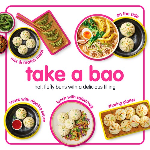 Itsu Teriyaki Chicken 8 Bao Buns