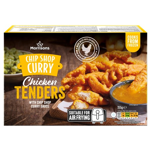 Morrisons chip shop curry sauce chicken tenders