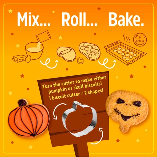 Dr. Oetker Halloween Biscuit Decorating Kit