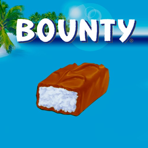 Bounty Coconut & Milk Chocolate Snack Bars Multipack 