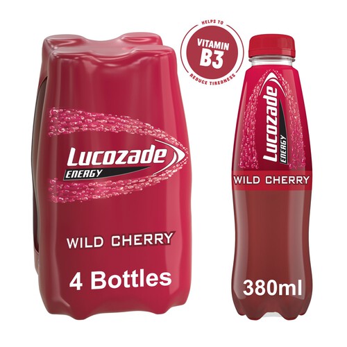 Lucozade Energy Cherry