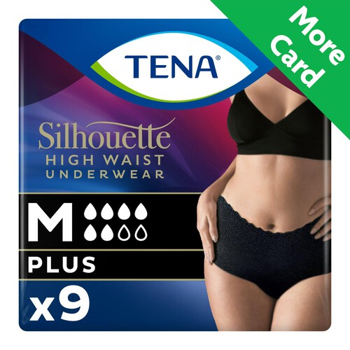 Tena Silhouette Incontinence Pants Black Medium 