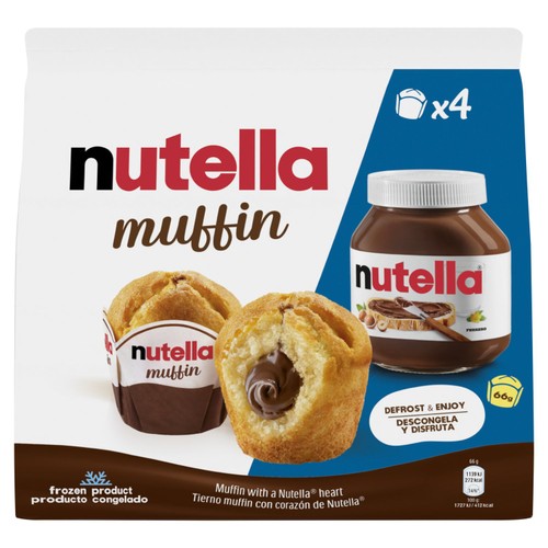 Nutella Chocolate & Hazelnut Muffins