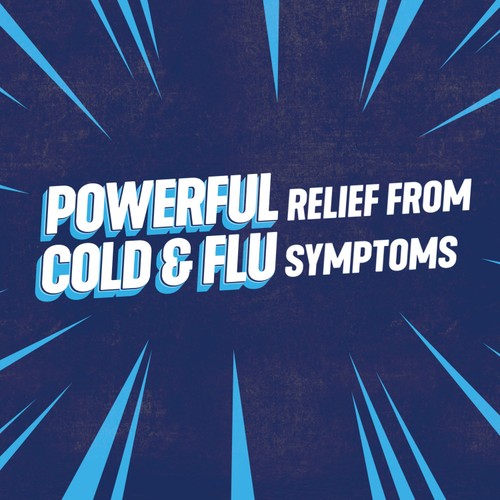 Beechams Flu Plus Cold and Flus Caplets, Pain and Congestion Relief, 16s