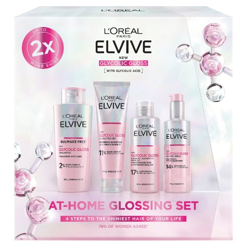 L'Oreal Elvive At Home Glossing Set