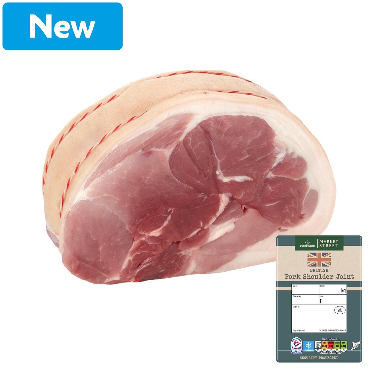 Morrisons Boneless Pork Shoulder Joint Medium