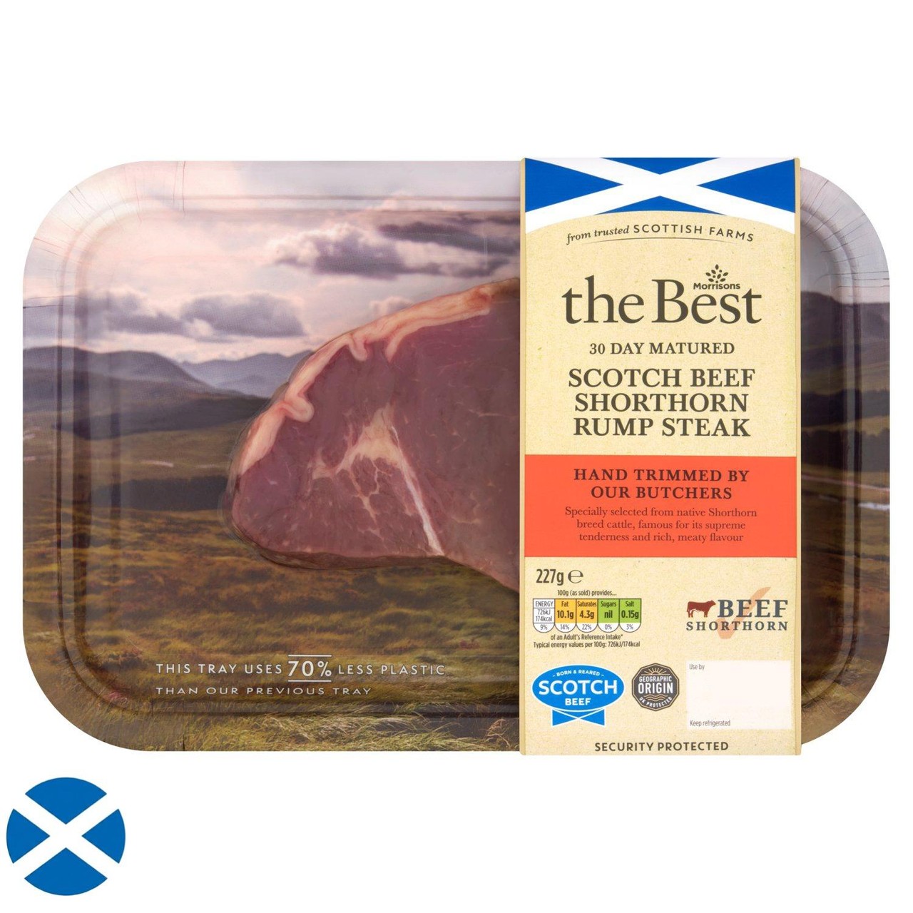 Morrisons The Best Scotch Rump Steak 227g