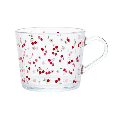 Cherry Glass Mug