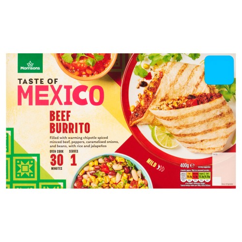 Morrisons Beef Burrito