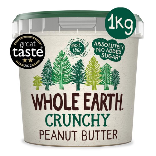 Whole Earth Crunchy Peanut Butter 