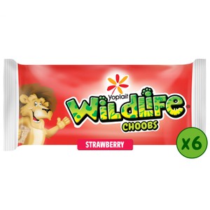 Choobs Kids Strawberry Yoghurt Tubes 6 x 37g