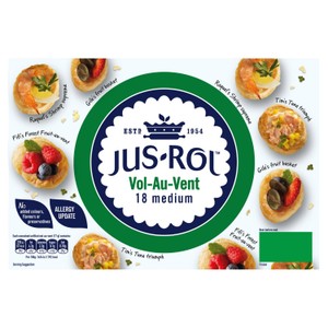 Jus Rol Vol Au Vent 18 Medium | Morrisons