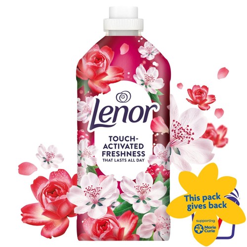 Lenor Fabric Conditioner Liquid Wild Berries Jasmine 37 Washes