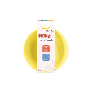 2 Baby Plates 6+m
