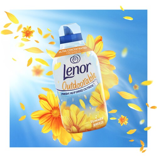 Lenor Outdoorable Summer Breeze Fabric Conditioner 55 Washes