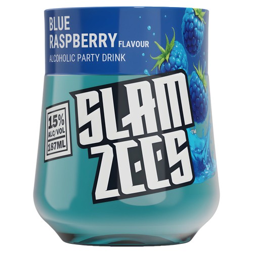Slamzees Blue Raspberry 15.0% 187ml
