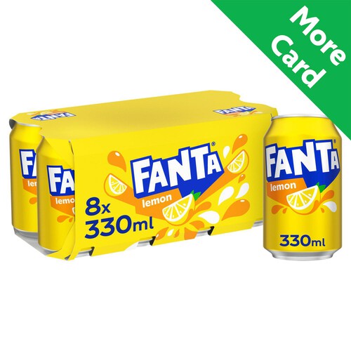 Fanta Lemon Cans