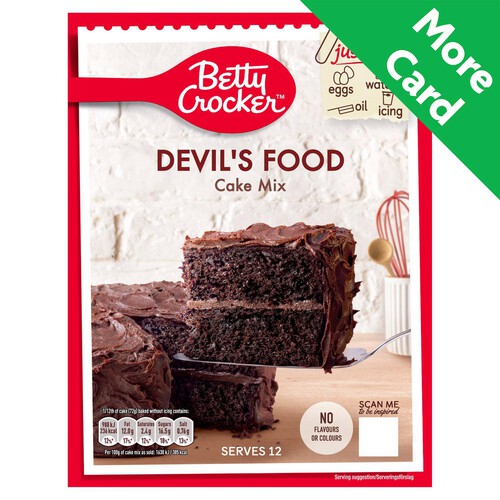 Betty Crocker Devil's Food Chocolate Cake Mix