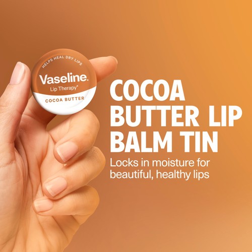 Vaseline Lip Therapy Cocoa Butter Tin 20g