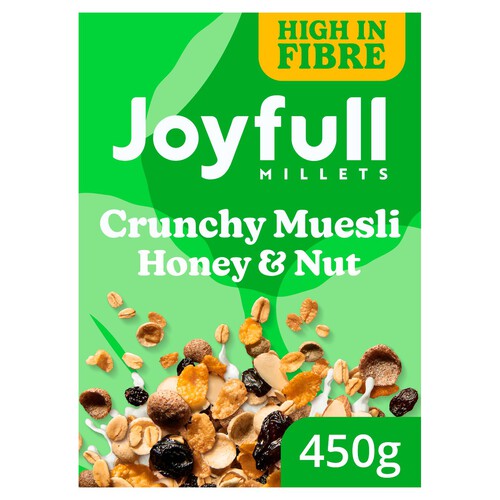 Joyfull Millets Crunchy Muesli Honey & Nut 